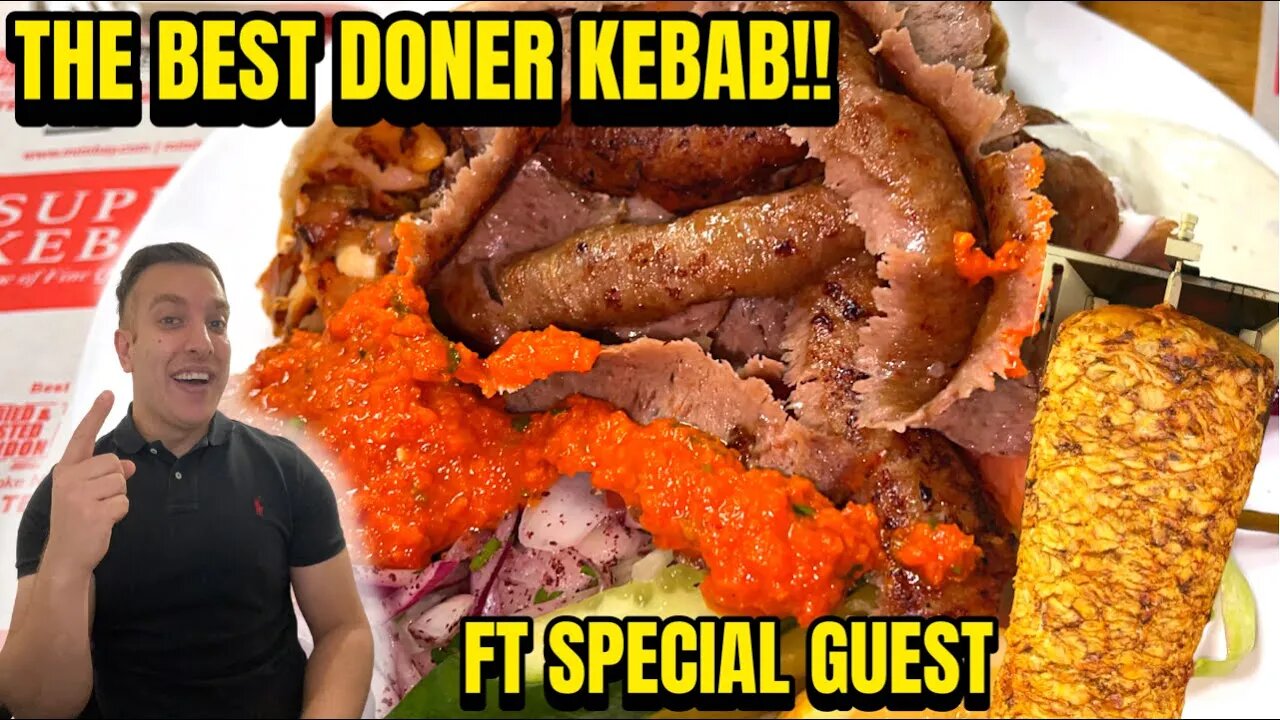 I Saw HOW THEY MAKE BEST KEBAB In London FT HALOODIE FOODIE! SUPER KEBAB!