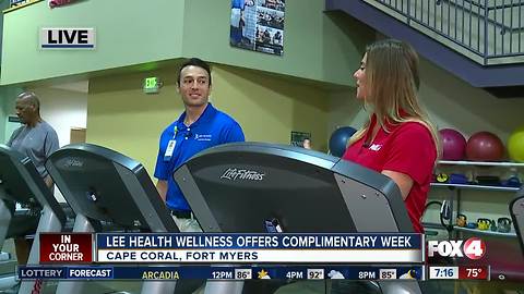 Lee health wellness offers complimentary week