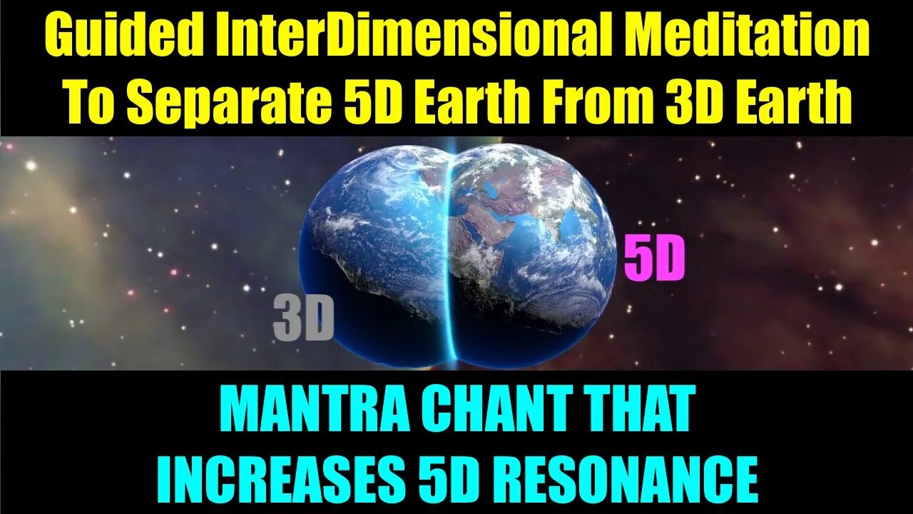 Guided Interdimensional Shamanic Journey Meditation To Shift Earth to 5D