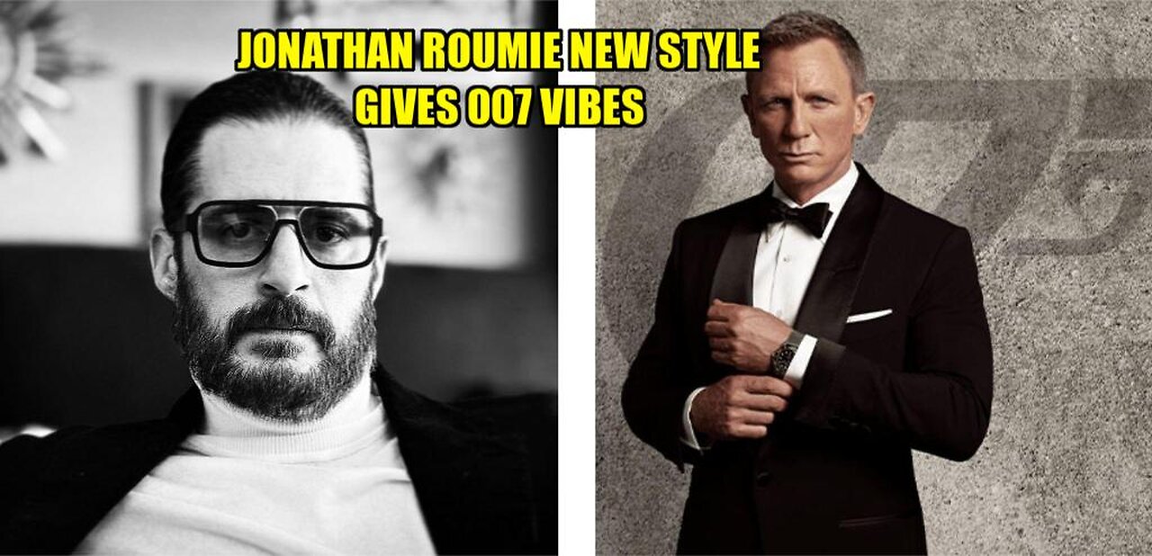 Jonathan Roumie new style gives 007 vibes- not too shabby indeed