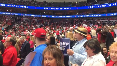 Trump Rally Macho Man