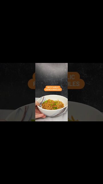 spicy garlic ramen noodles