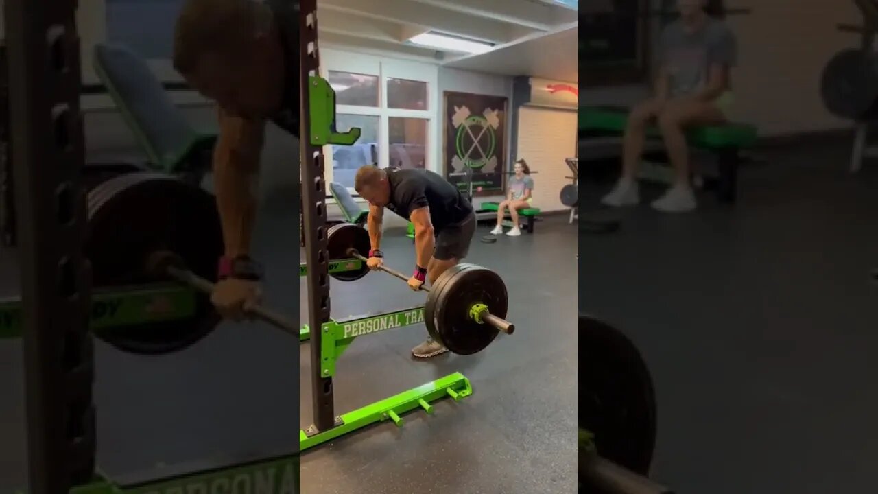 315LB BARBELL ROWS