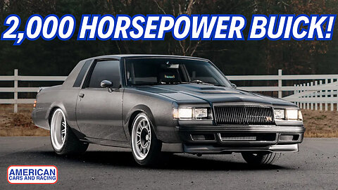 The INVADR Is A 1987 Buick Grand National With 2,000 HP