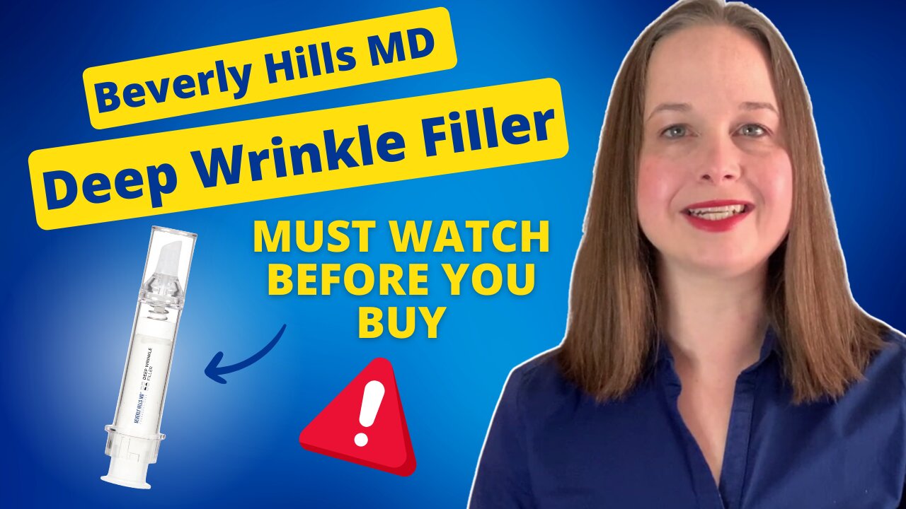 Beverly Hills MD Deep Wrinkle Filler Review | Does It Really Work?