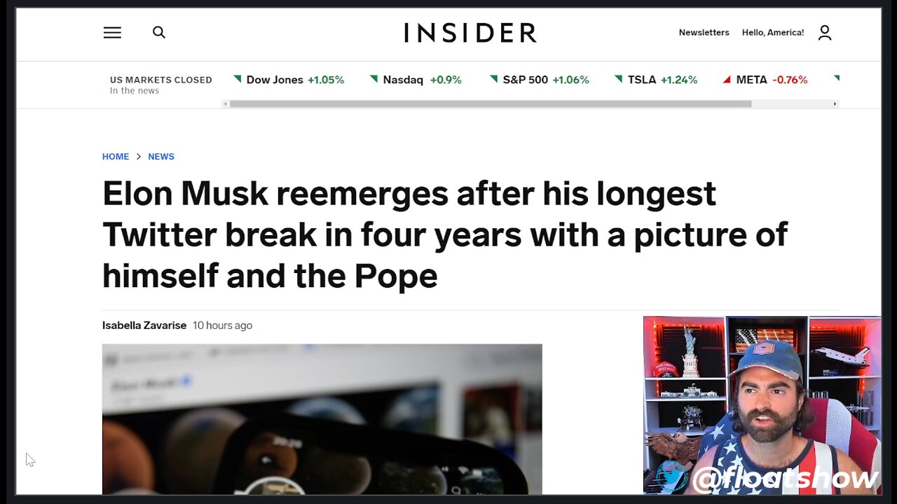 Why Is Elon Musk Meeting With The Pope, Is My Question!