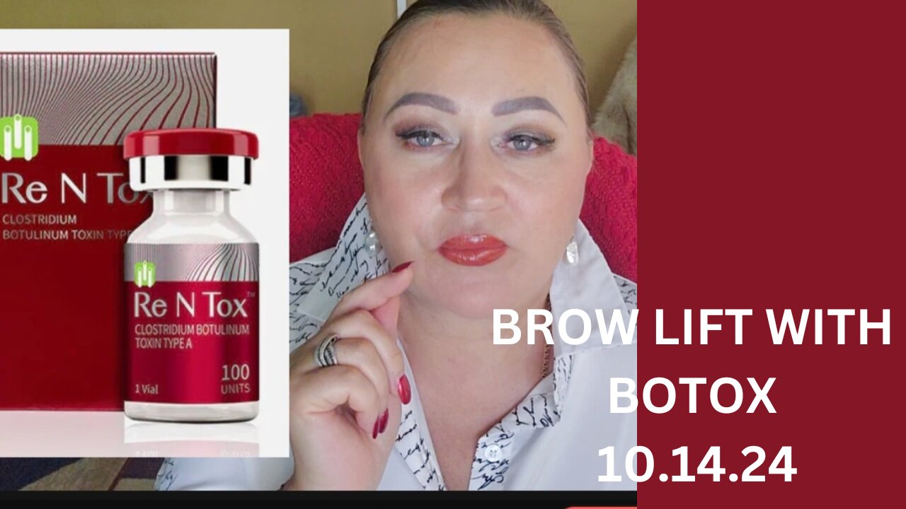 Brow lift with Rentox Use Discount code Nat10 10.14.24