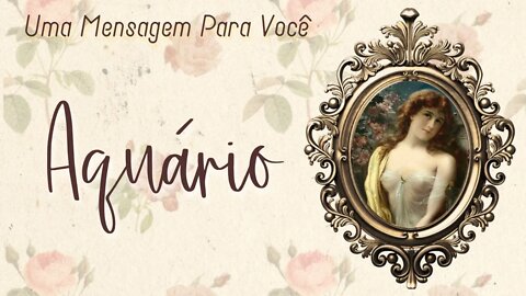 ♒ AQUÁRIO ♒ VOCÊ TEM VERGONHA DO SEU LADO FEMININO | TAROT INTUITIVO