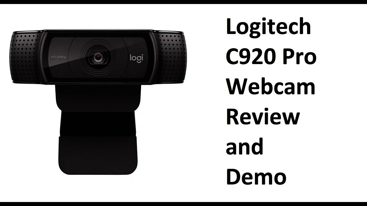 $50 logitech c920 webcam review audio test multiple lighting test review