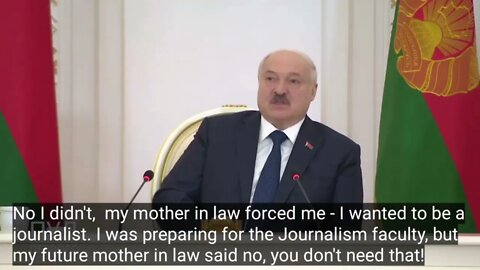 🇧🇾 Imagine falling into the presidency, because your mother-in-law forced a serious life decision