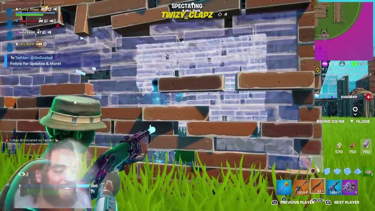 Fortnite with Rock Mercury