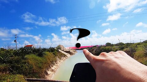 Is the water actually pink Rio Lagartos? 🇲🇽