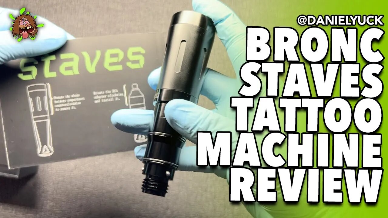 BRONC Staves Tattoo Machine Review