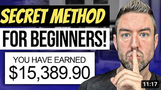 Clickbank Affiliate Marketing SECRET Method For Beginners! (100% AUTOPILOT 2022)