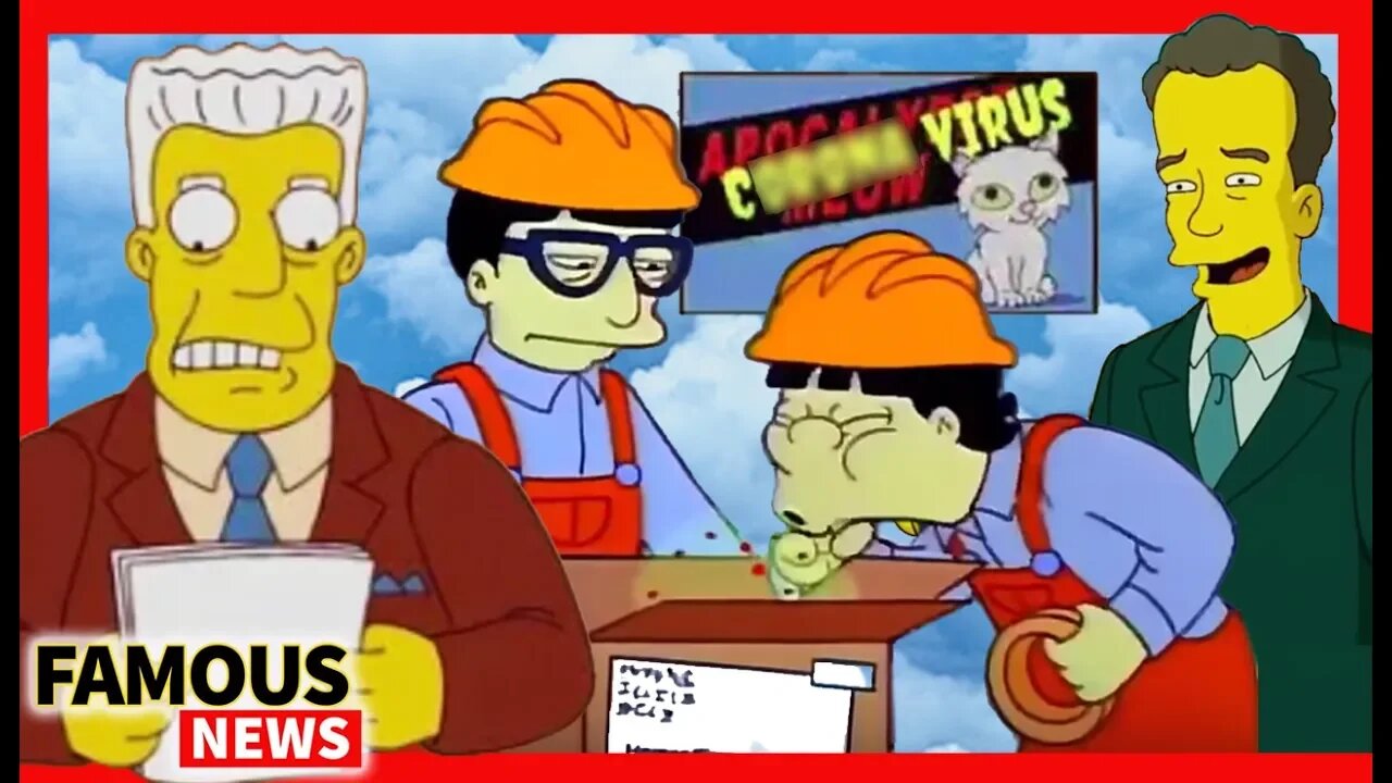 The Simpsons Predicted CV with Osaka Flu & Tom Hanks | Famous News