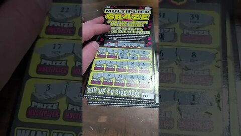 5X Lottery Scratch Off Winner! #shorts #lottery