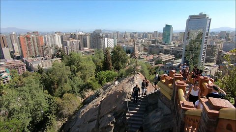 Santa Lucia Hill in Chile