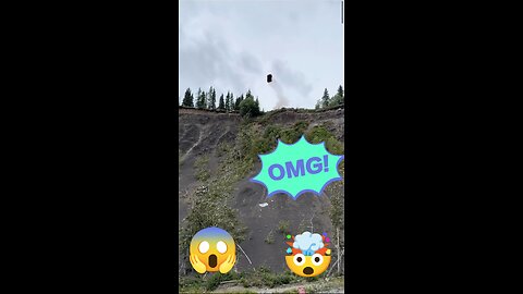 Car Stunt🤯😱The Glacier View Car Launch is as much Fun😯😯