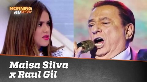 Raul Gil xingou Maisa Silva de bostinha? Fake news!