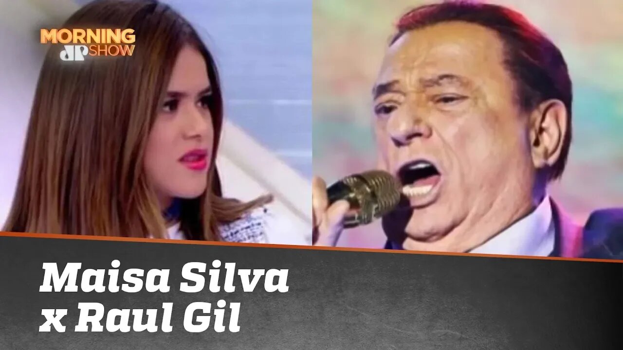 Raul Gil xingou Maisa Silva de bostinha? Fake news!