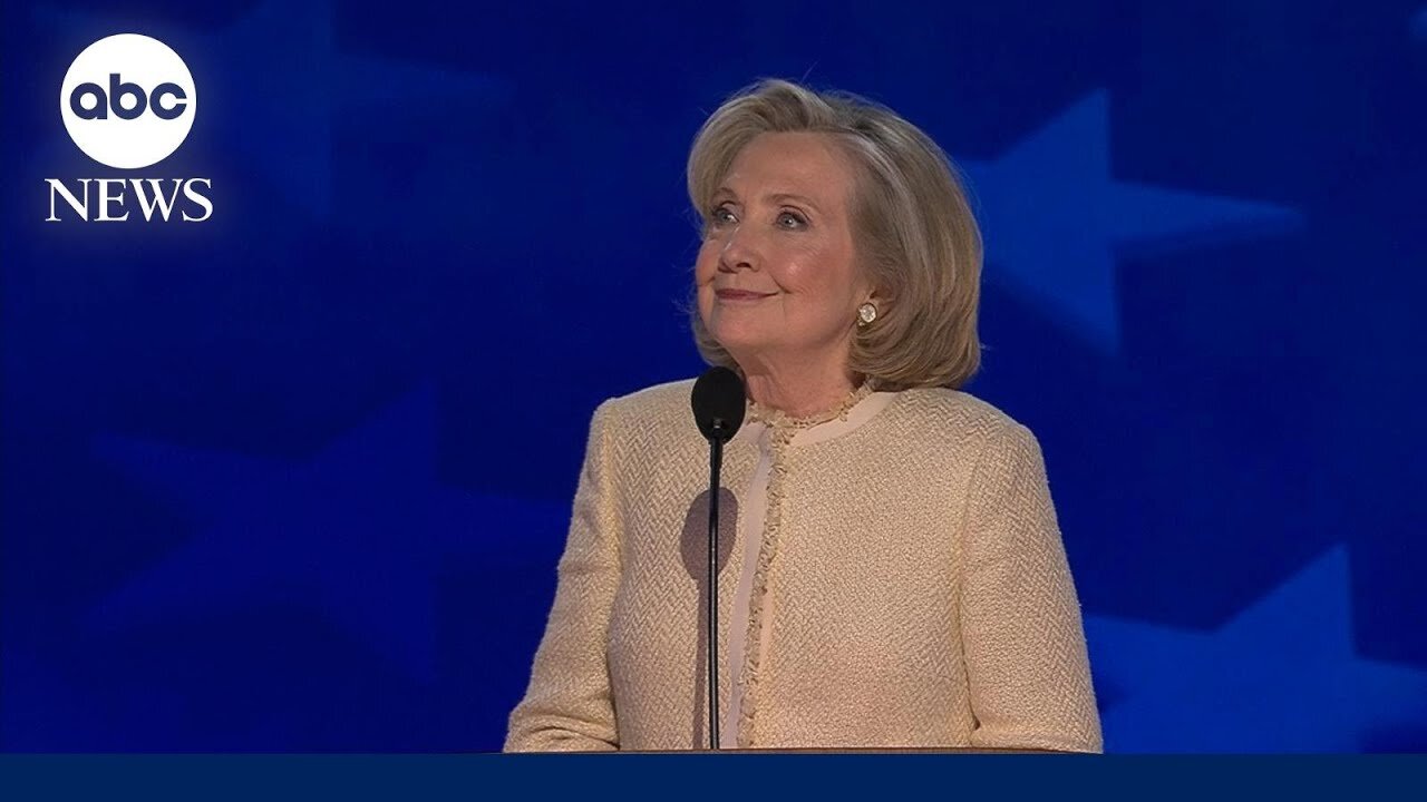 Hillary Clinton thanks Joe Biden for a 'lifetime of service' during DNC speech