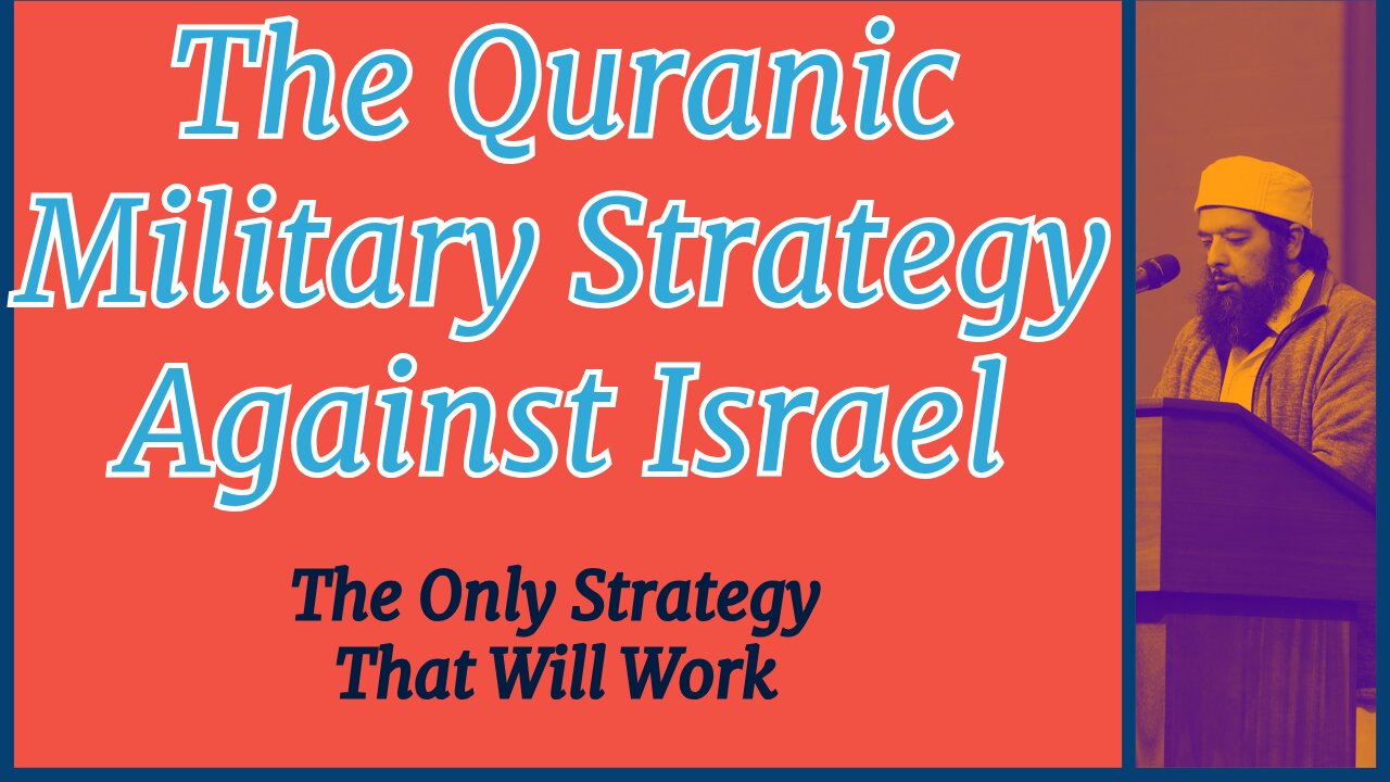 The Only Military Strategy That Will Work Against Israel