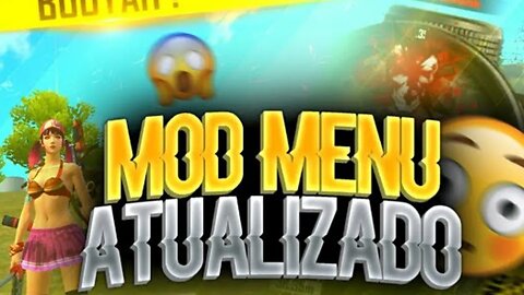 COMO BAIXAR E INSTALAR O NOVO HACK GRATIS DO FREE FIRE, MOD MENU NOVA ATUALIZAÇÃO ANTIBAN 100% CAPA