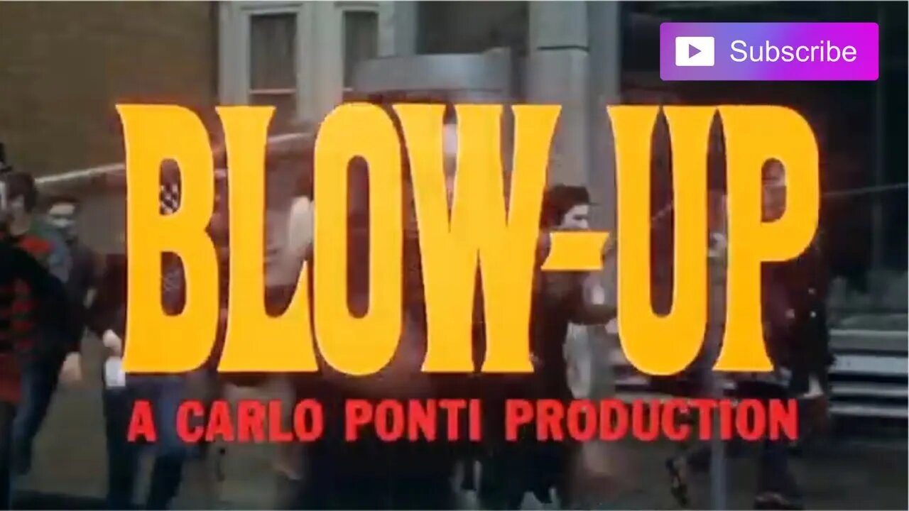 BLOW-UP (1966) Trailer [#blowup #blowuptrailer]