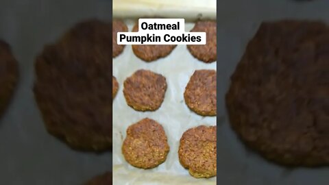 Oatmeal Pumpkin Cookies