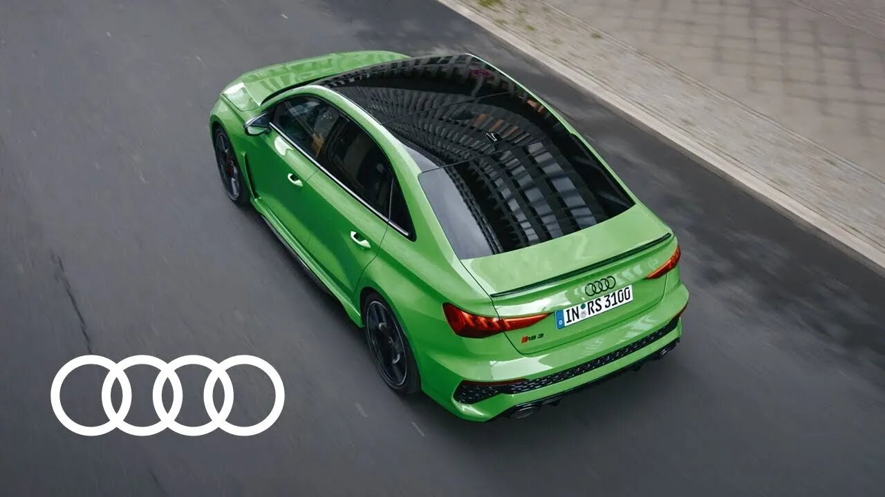 The Audi RS 3 Sedan Thrilling performance