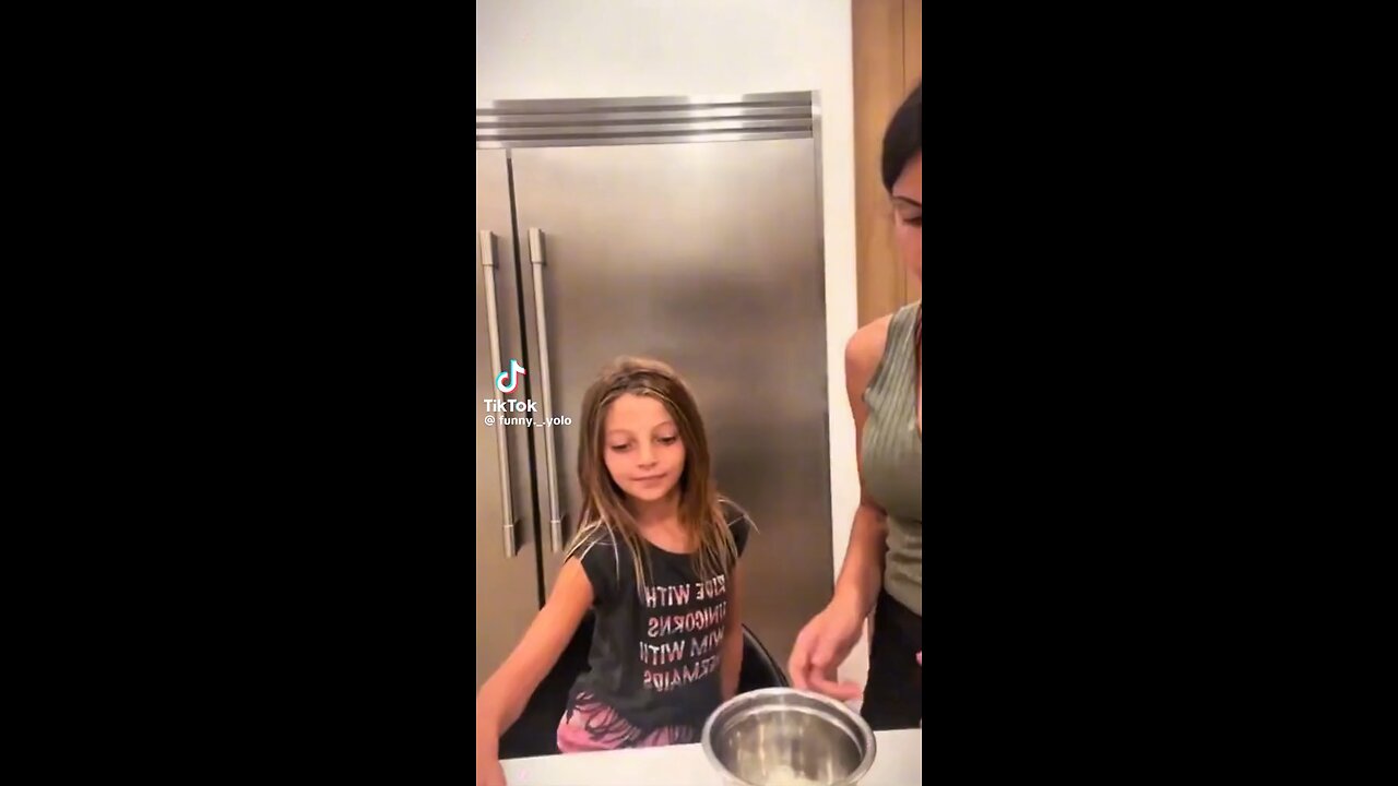 Smashing eggs on face prank