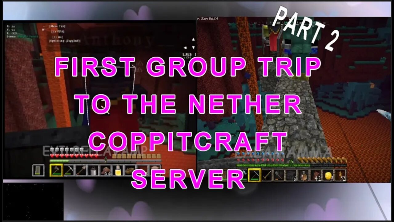 #MINECRAFT Group Trip To The NETHER - CoppitCraft - Part 2