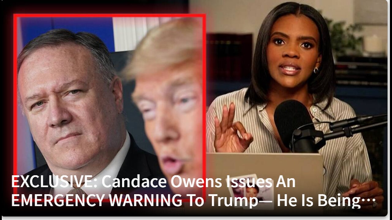 Candace Owens Issues A WARNING To Trump— He Is Being Manipulated By Deep State Infiltrators