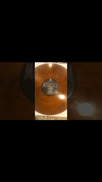 Metallica Load Poor Twisted Orange Vinyl Limited Edition