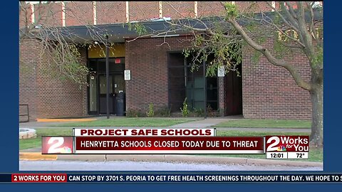 Henryetta Public Schools to resume classes on Thursday after alleged threat investigation