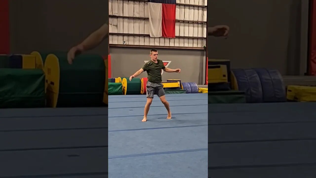 Would you give this a thumbs up? 👍 #flipping #parkour #trampoline #tricks #shorts