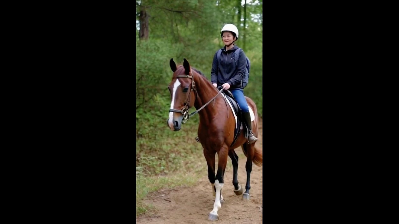 Horse riding most satisfying video on the internet today.