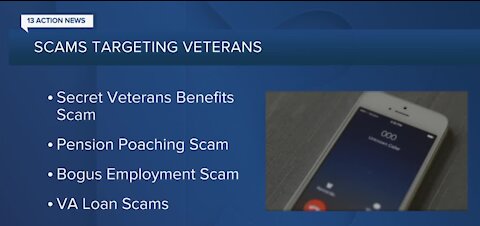 Scams targeting veterans