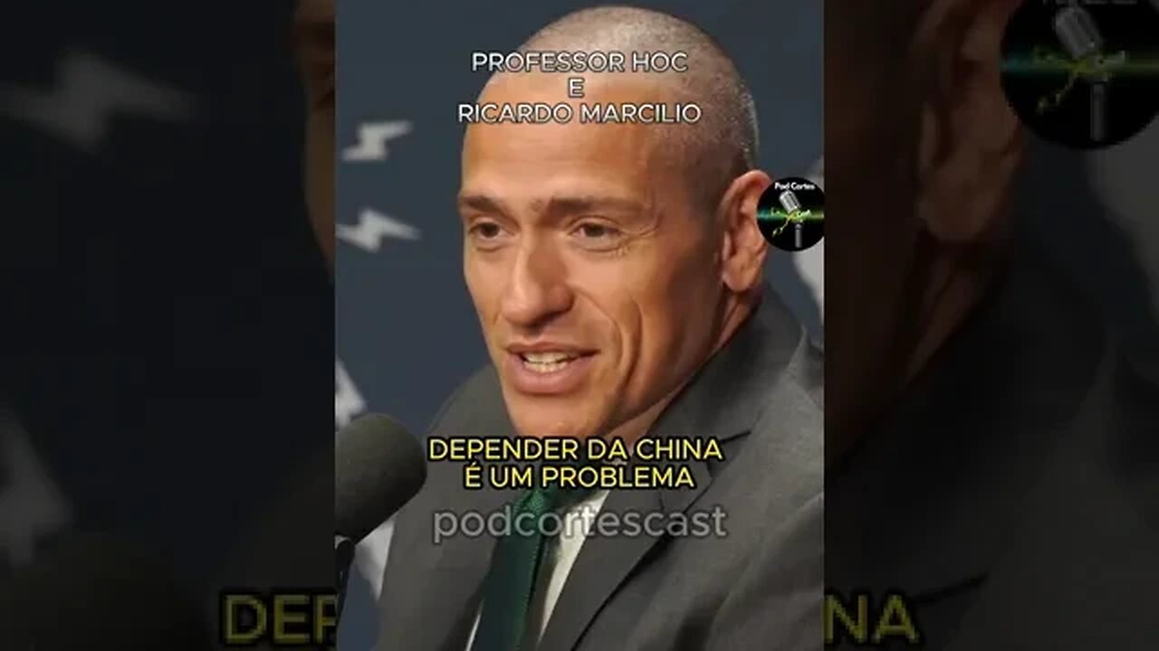 DEPENDER DA CHINA É UM PROBLEMA #shorts #professorhoc #geopolítica #china #cortesdepodcast #brics