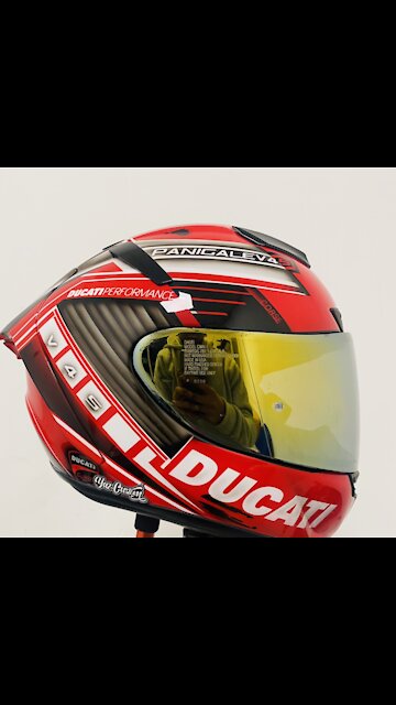 Ducati Helmet Customized Airbrush