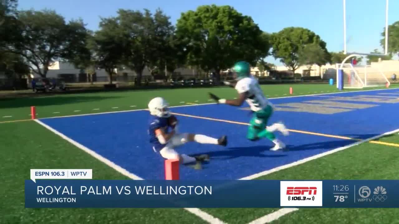 Wellington wraps up spring football