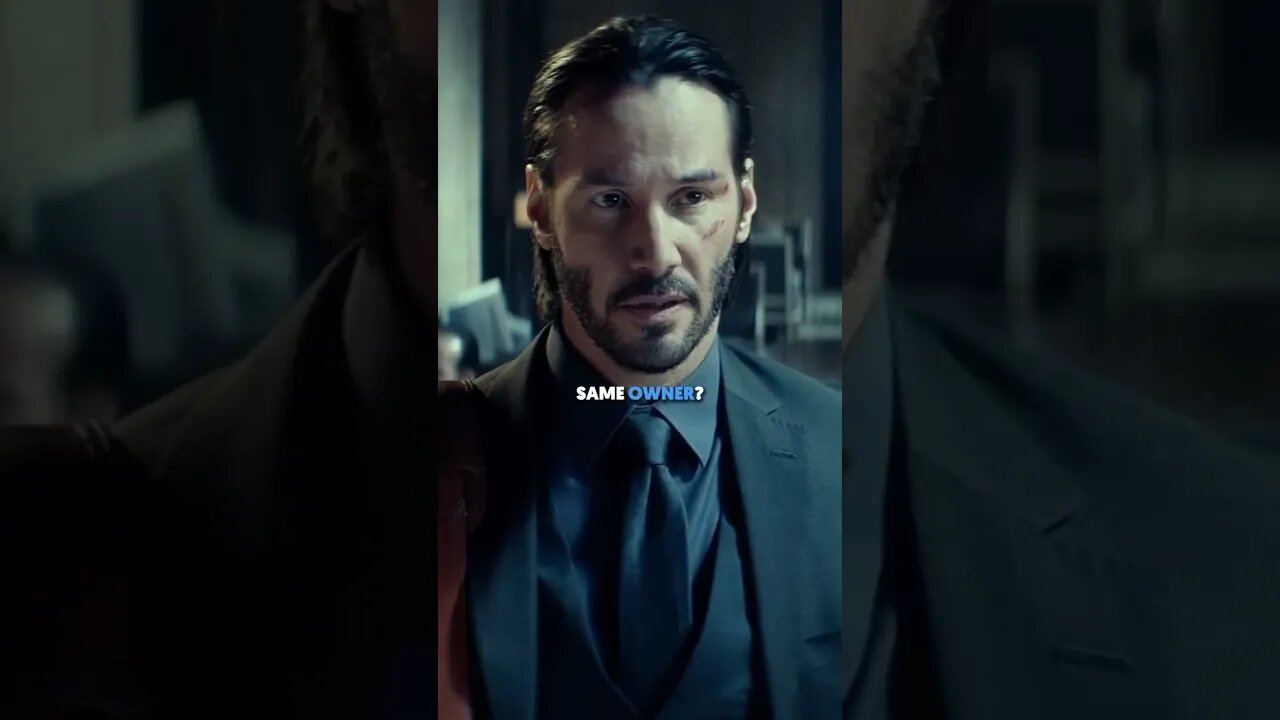 John Wick - "It Is A Pleasure To Having You Again Mr. Wick" 🥶 #shorts #viral #keanureeves