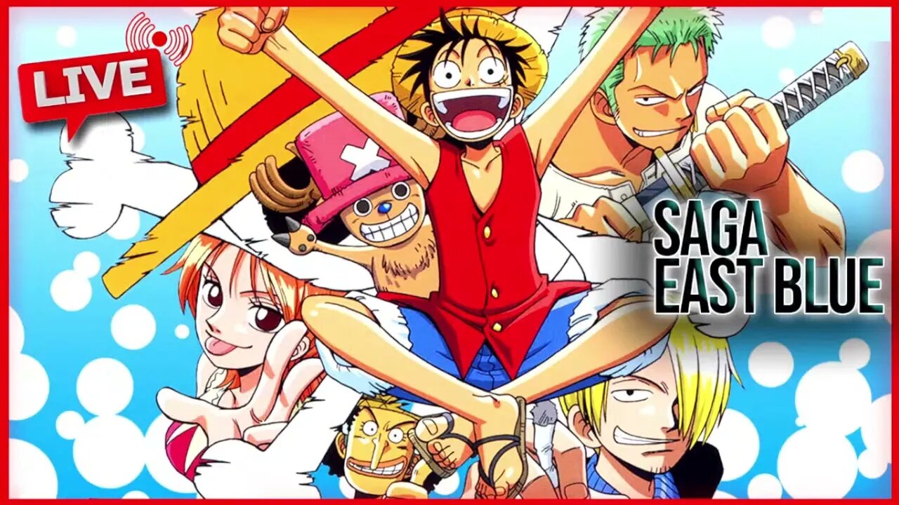 🔴LIVE | ONE PIECE (SAGA EAST BLUE) - RESUMO DOS EPISÓDIOS