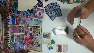 Giratina VStar/Leafeon VStar vs Shaymin VStar/Glarian Weezing at @pocketsloths7162 | Pokemon TCG