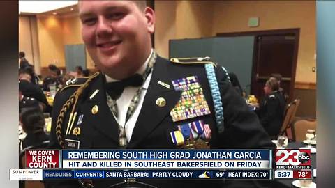 South High hosts memorial for Jonathan Garcia today, Monday