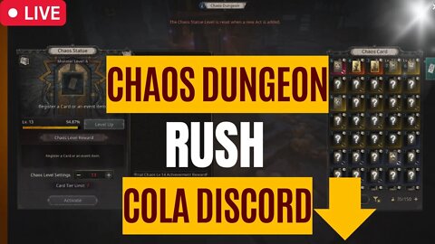 Rushando Chaos Dungeons em busca do Level 88 - Undecember