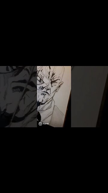 Professor X inking clip! #xmen #drawings #illustration