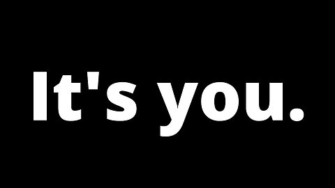 It's not you - it's me. Actually....