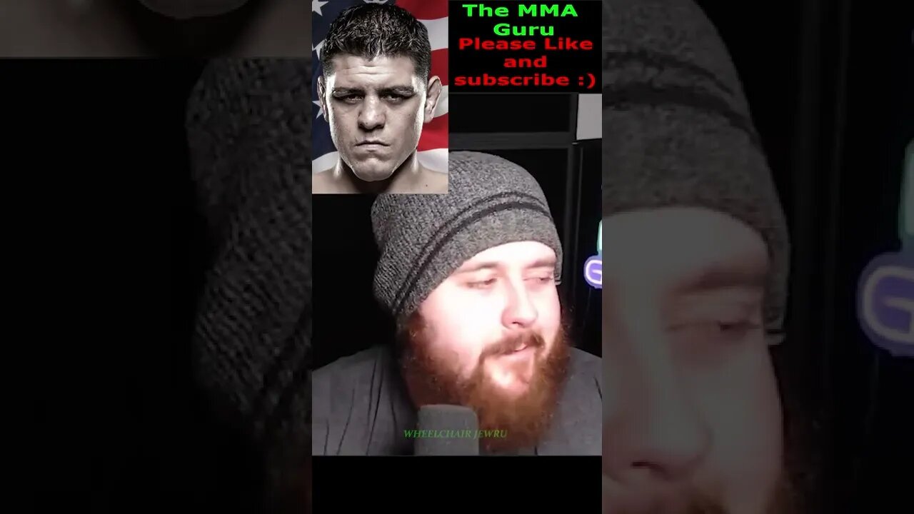 MMA Guru - Nick Diaz shooting his shot impression