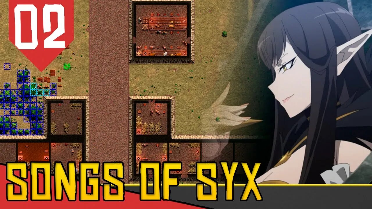 Vila para HUMANOS Pesquisadores - Songs of Syx Tilapis #2 [Gameplay Português PT-BR]